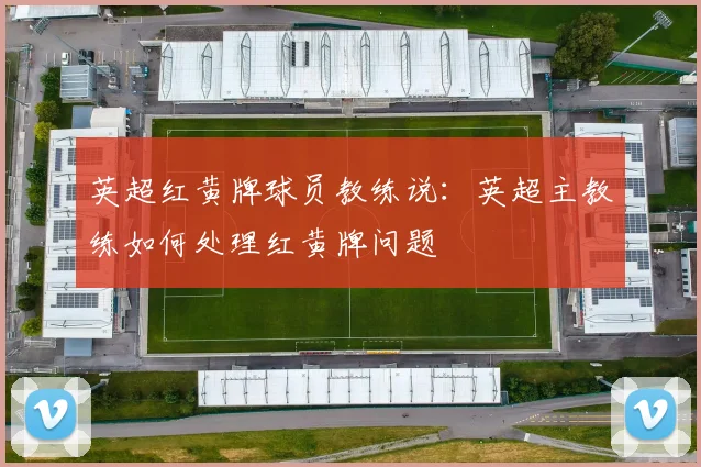 英超红黄牌球员教练说：英超主教练如何处理红黄牌问题