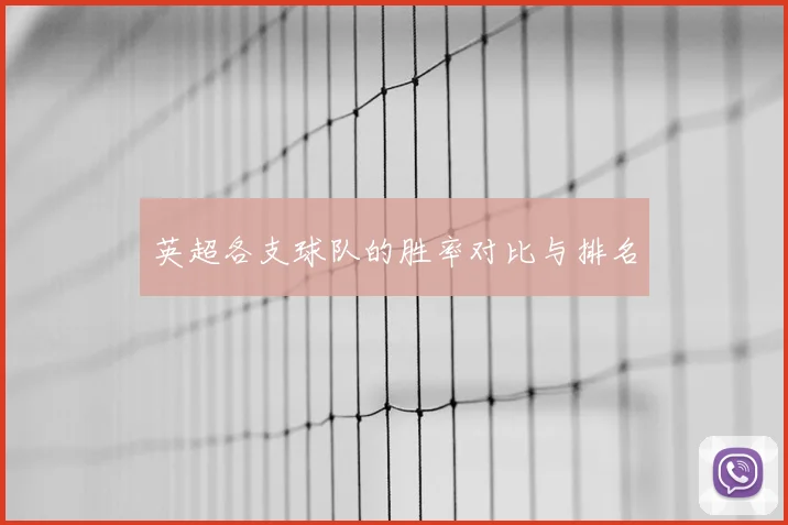 英超各支球队的胜率对比与排名